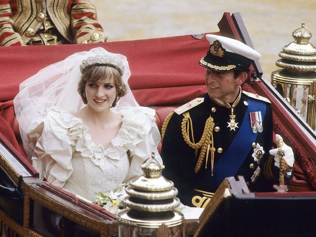 Le diadme port lors du mariage de la princesse Diana et du prince Charles.