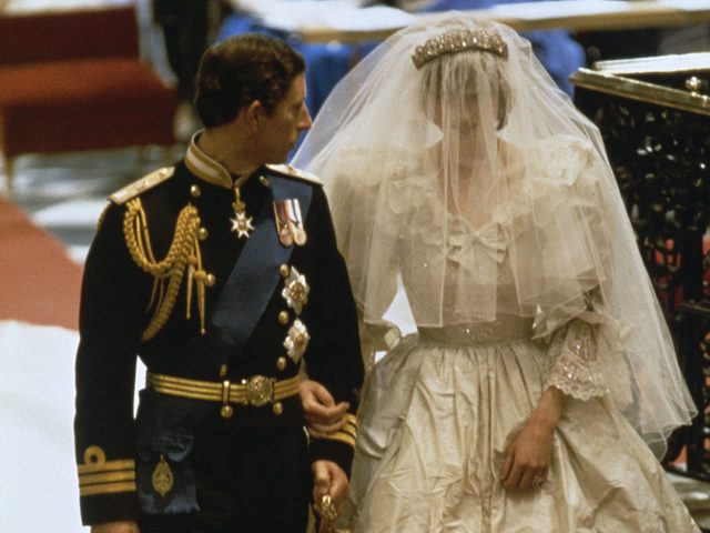 Le parfum port lors du mariage de la princesse Diana et du prince Charles.