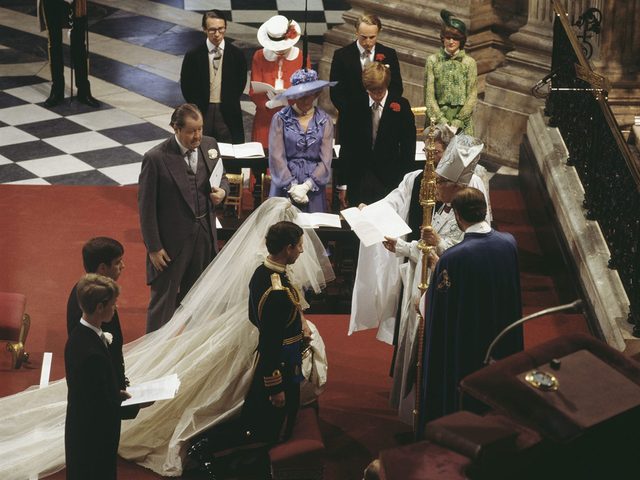 Le mariage de la princesse Diana et du prince Charles a fait perdre le sang-froid des maris.