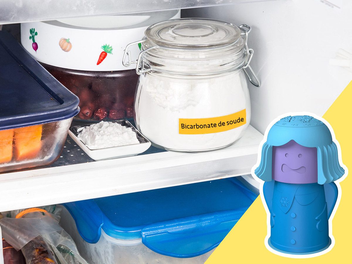 Soyez attentif au bicarbonate de soude lors du nettoyage du frigo.