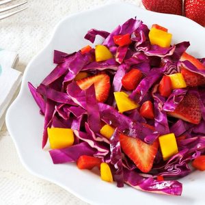 Salade «adorable»de chou rouge