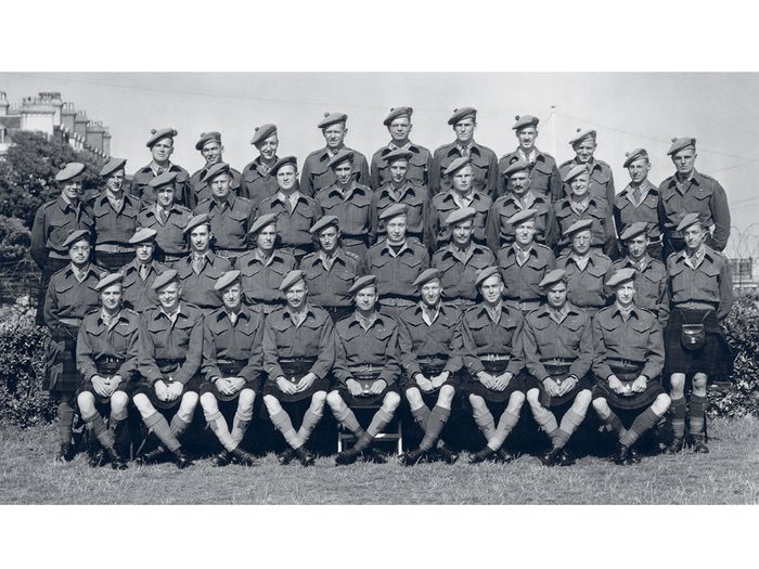 Les soldats du Black Watch lors de la Seconde Guerre mondiale.
