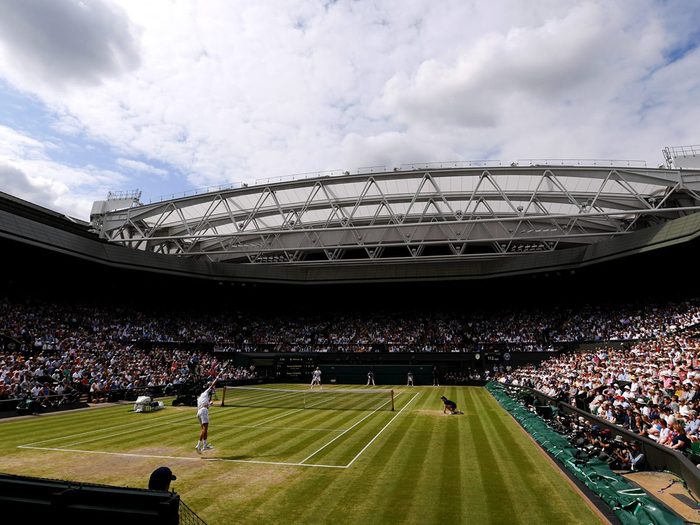 Le court central de Wimbledon fêtera ses cent ans en 2022.