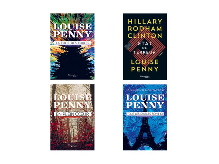 Les livres de Louise Penny.