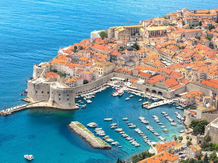 La ville de Dubrovnik est une destination à risque