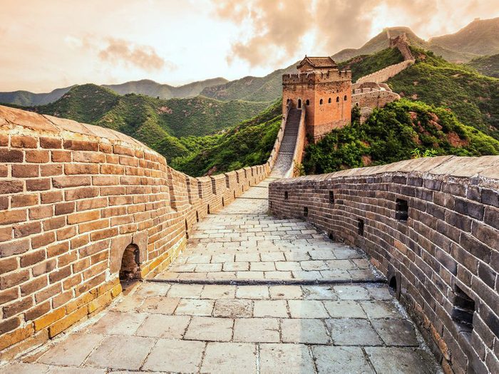 La Grande Muraille de Chine est une destination à risque