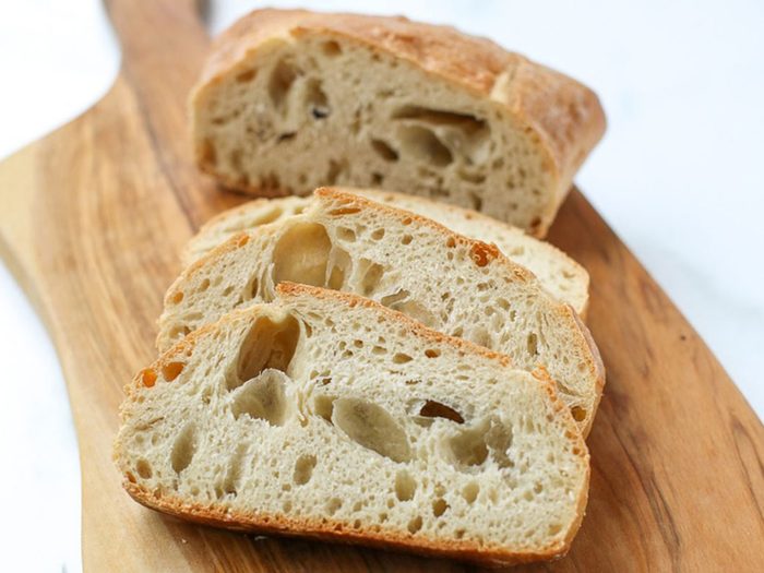 Comment faire du pain ciabatta?