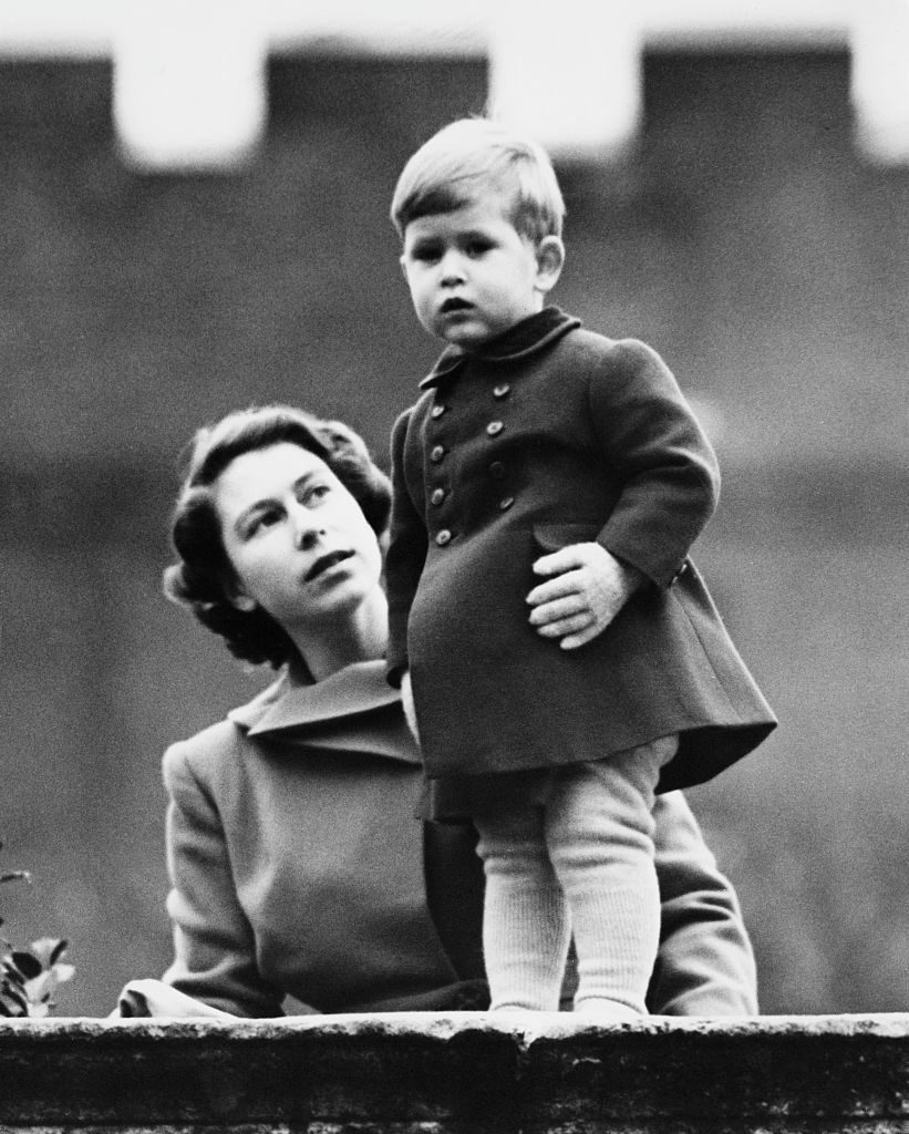 Le prince Charles, lorsqu'il était enfant