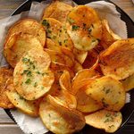 Croustilles de pommes de terre à la friteuse à air chaud