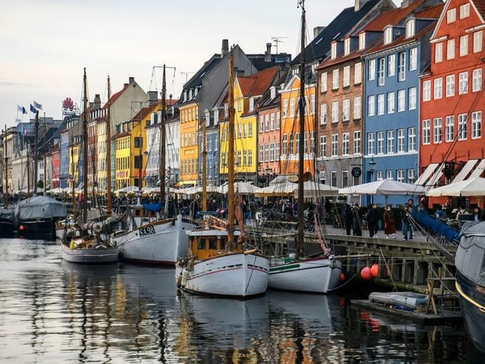 Parmi les rues colorées, voici Nyhavn
