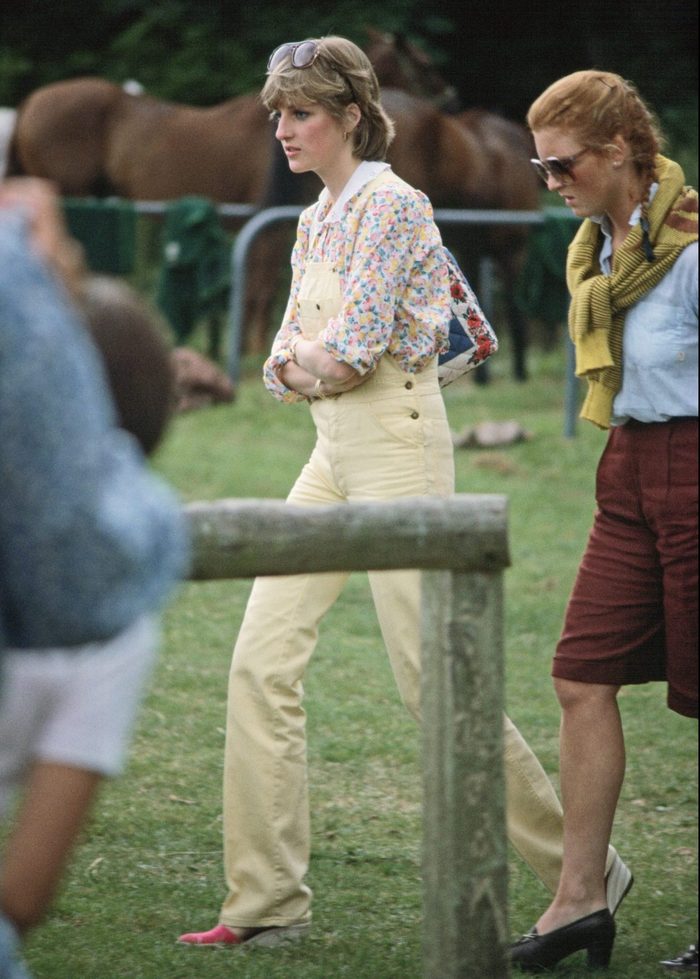 Princesse Diana Sarah Ferguson Match Polo 1981