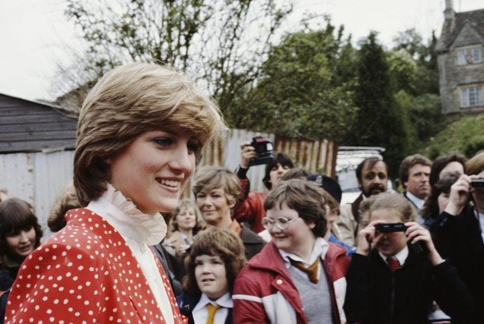 Princesse Diana Visite Tetbury 1981