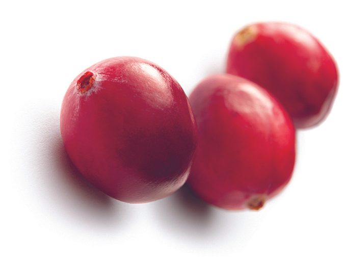 Fruit: Cranberries