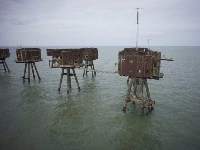 Forts Maunsell, Angleterre