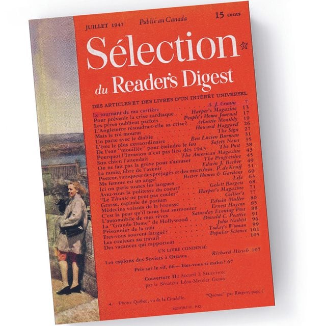 Magazine Slection du Reader's Digest, Juillet 1947