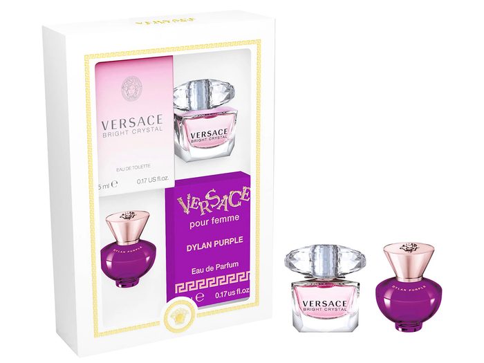 Des parfums de la marque Versace.