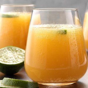 Cocktail mangue et orange sans alcool