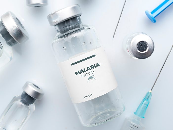 Un vaccin contre la malaria.