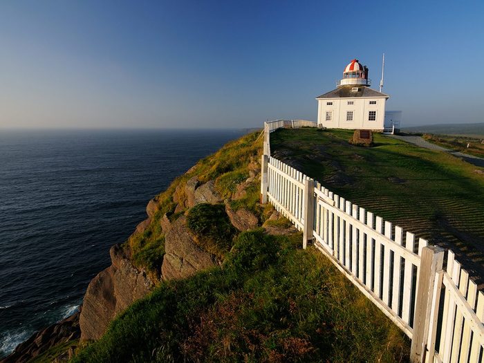 Cape,spear,lighthouse,the,most,easterly,point,in,north,america
