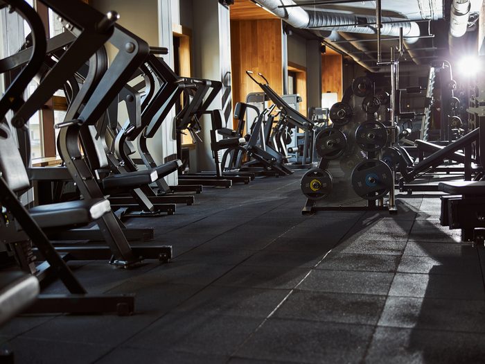 No,people,photo,of,an,empty,gym,well Equipped,with,all