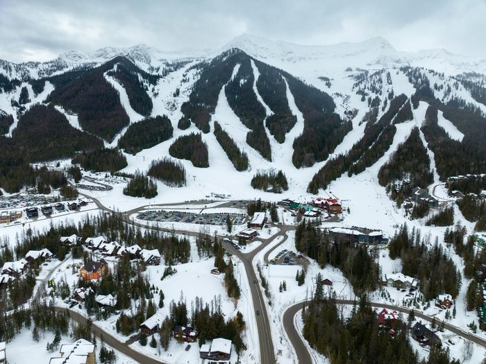Station de ski Fernie en Colombie-Britannique.