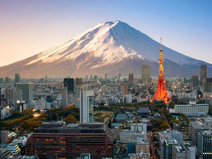 Parmi les meilleures destinations voyage, il y a le Japon