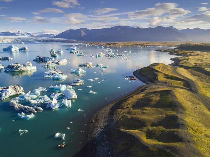 Lagon Glaciaire De Jokulsarlon Islande