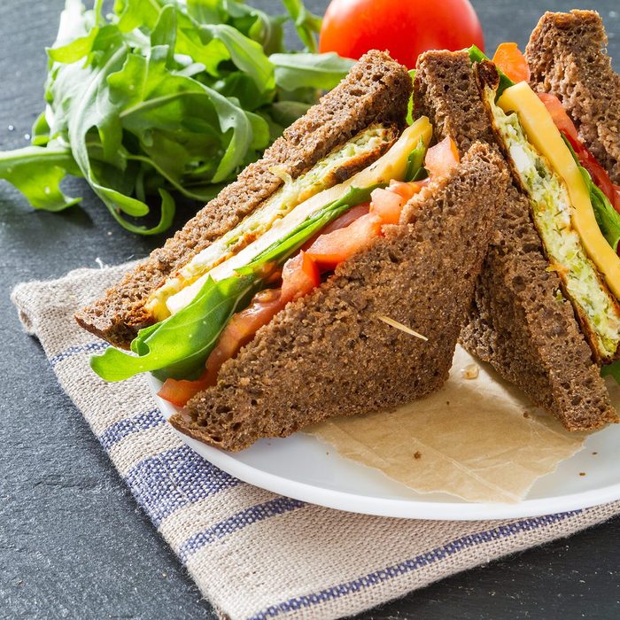 Sandwich Vegetarien Charcuterie Vegetarienne Substitut Viande