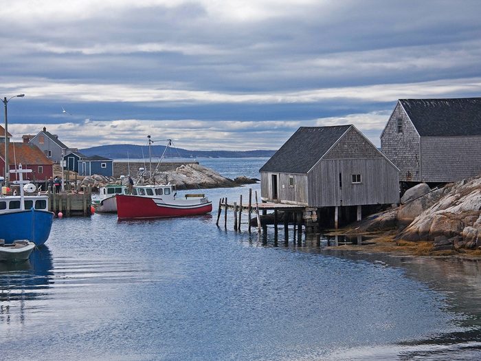 La Peggy's Cove, en Nouvelle-Écosse