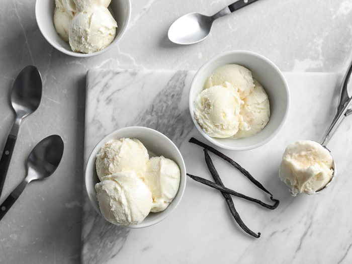 Recette de crème glacée maison à la vanille