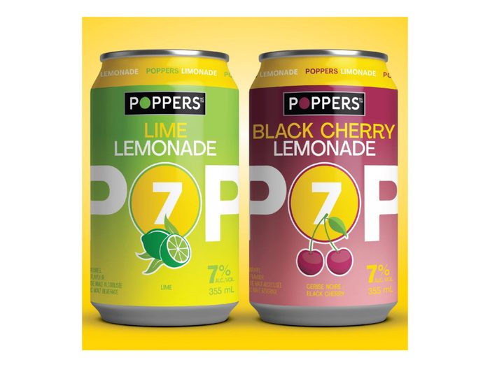 Le prêt-à-boire lime lemonade Poppers
