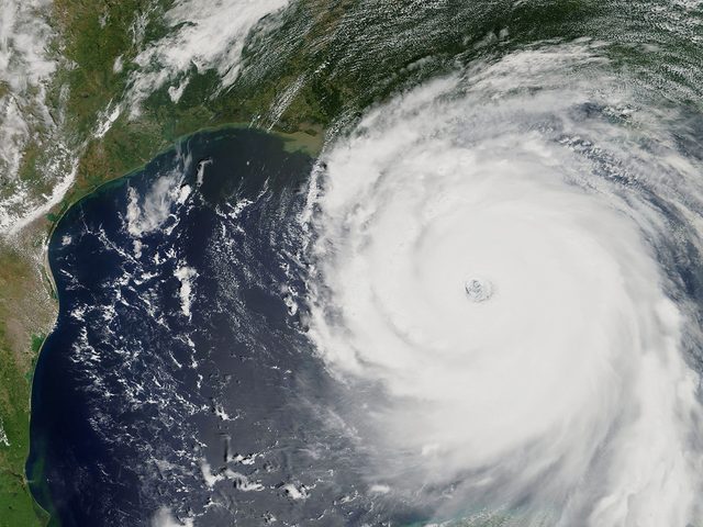 Extrmes climatiques: l'ouragan Katrina.