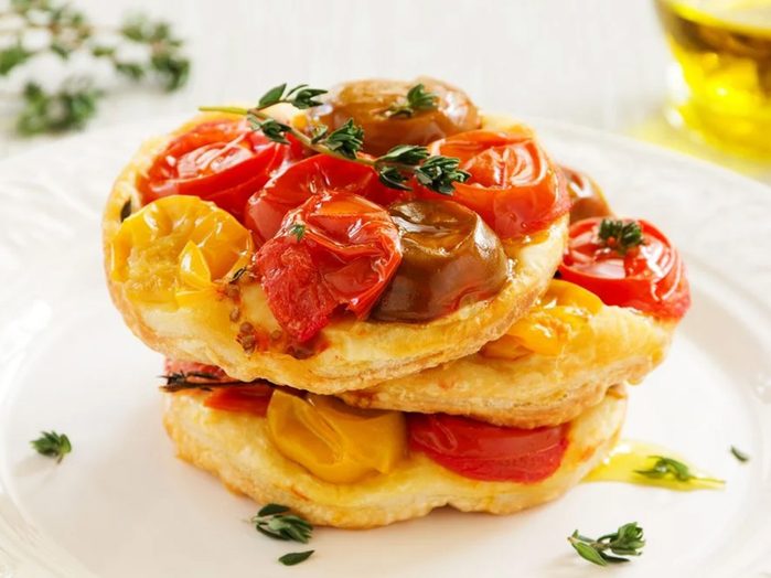 Une recette pour cuisiner les tomates fraîches de tartes tatin.