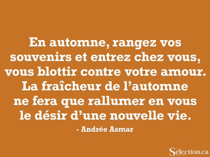 Citation d'Andrée Asmar.
