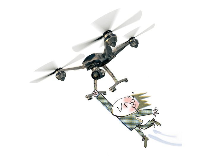 Illustration de drones.