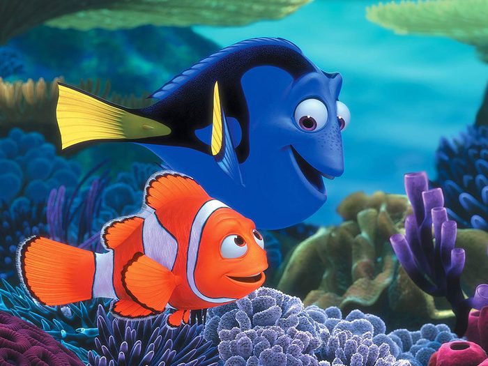 Le film Monde de Nemo.
