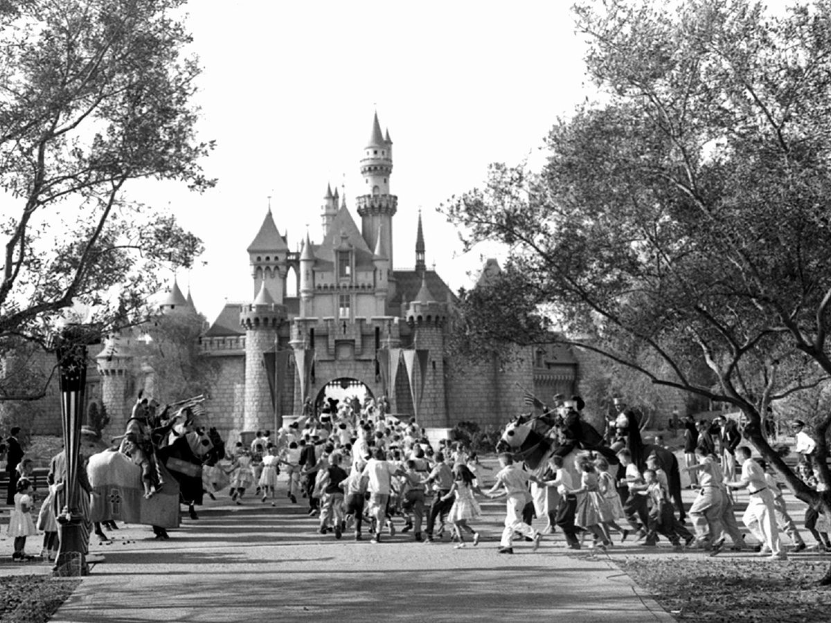 Faits sur Disney: photo à l'ouverture de Disney.
