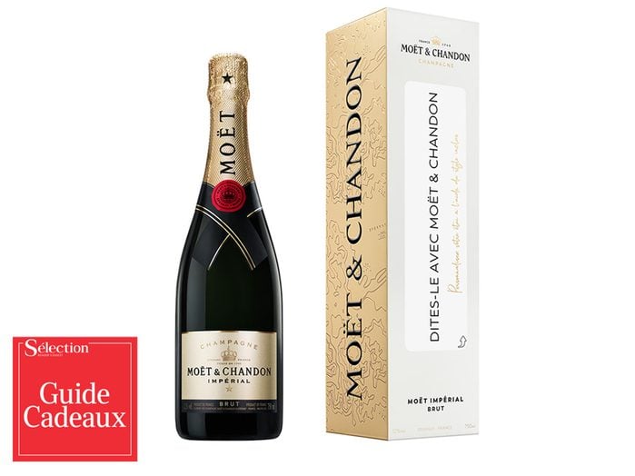 Guide cadeaux: une bouteille de champagne.