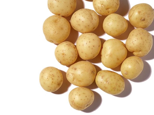 Ides reues alimentation: des pommes de terre.