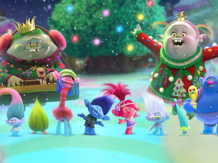 Le film de Noël sur Netflix: "Les Trolls: Spécial fêtes".