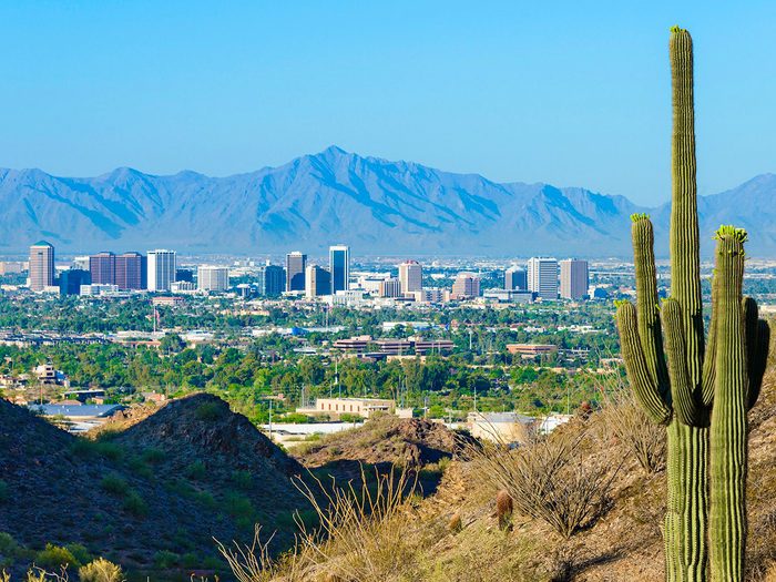 Destinations voyage 2024: la ville de Phoenix, en Arizona.
