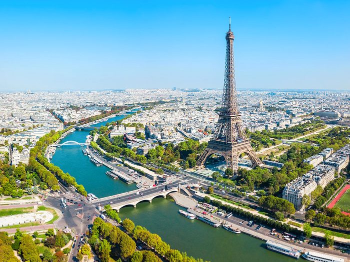 Destinations voyage 2024: la ville de Paris.