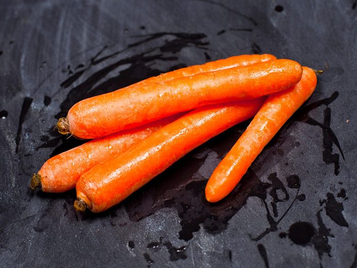 Des carottes.