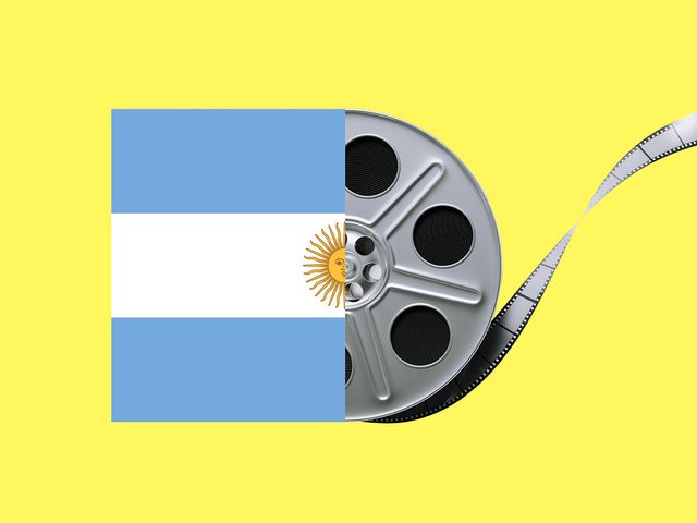 Faits intressants: montagne du drapeau de l'Argentine et d'un rouleau de film pour le cinma.