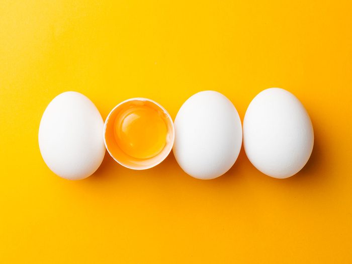 Faits œufs: des œufs.