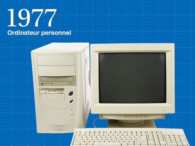 Invention anne de naissance: l'ordinateur personnel.