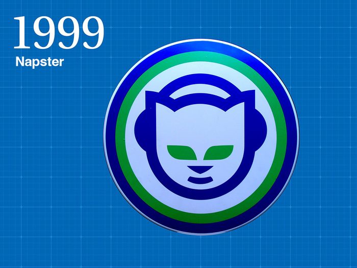Le logo de Napster.