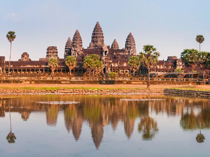 Structures dans le monde: Angkor Wat.