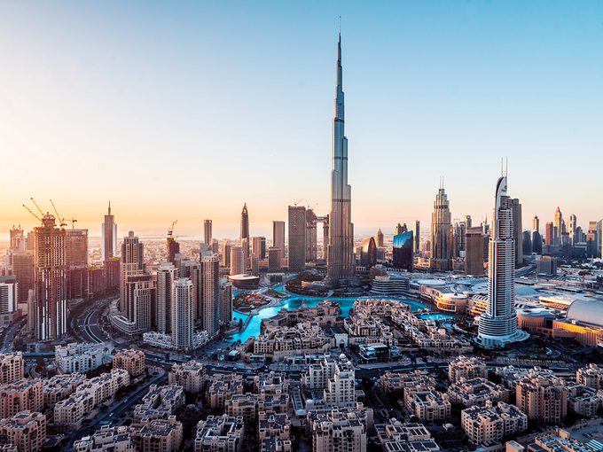 Le Burj Khalifa,  Duba.