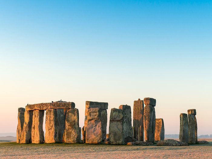 Structures dans le monde: Stonehenge.